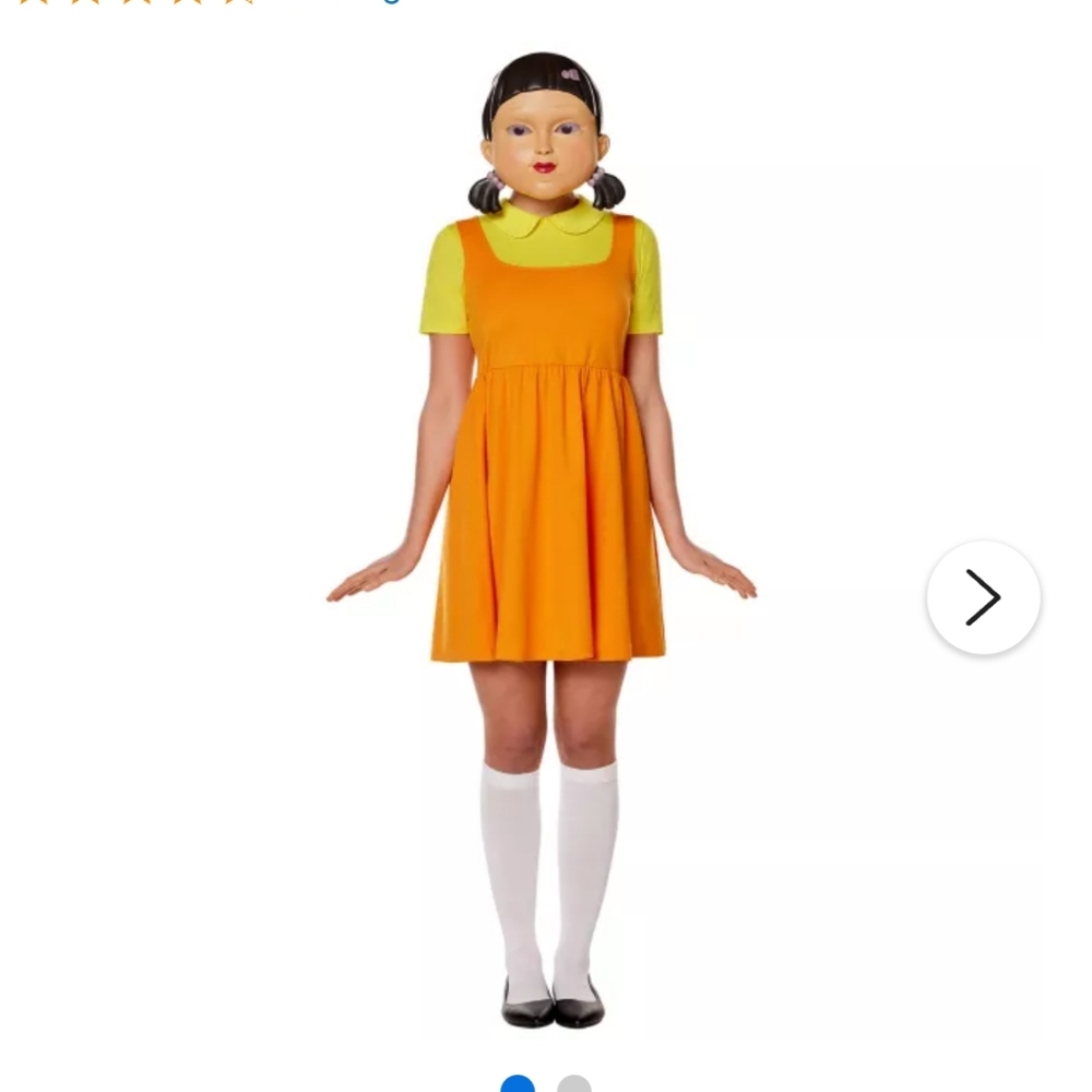 Squid Games Young Hee Doll Costume